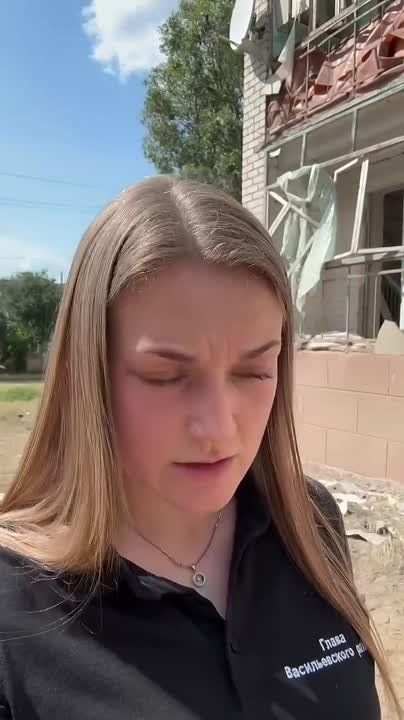 Мэр Васильевки обнародовала последствия удара ВСУ по домам в городе