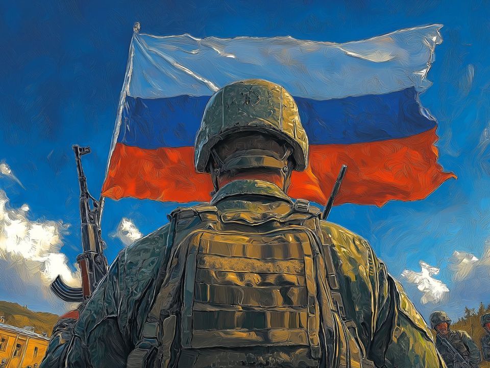 ВС РФ водрузили триколор в Каменском