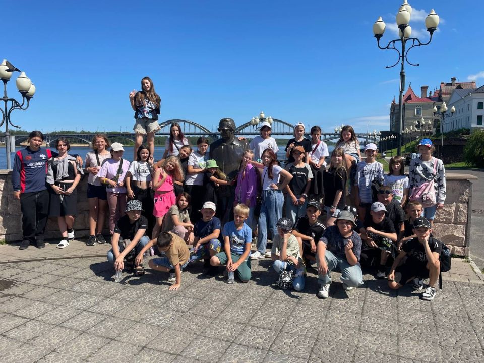 Акимовские ребята побывали на экскурсии в Рыбинске Ярославской области