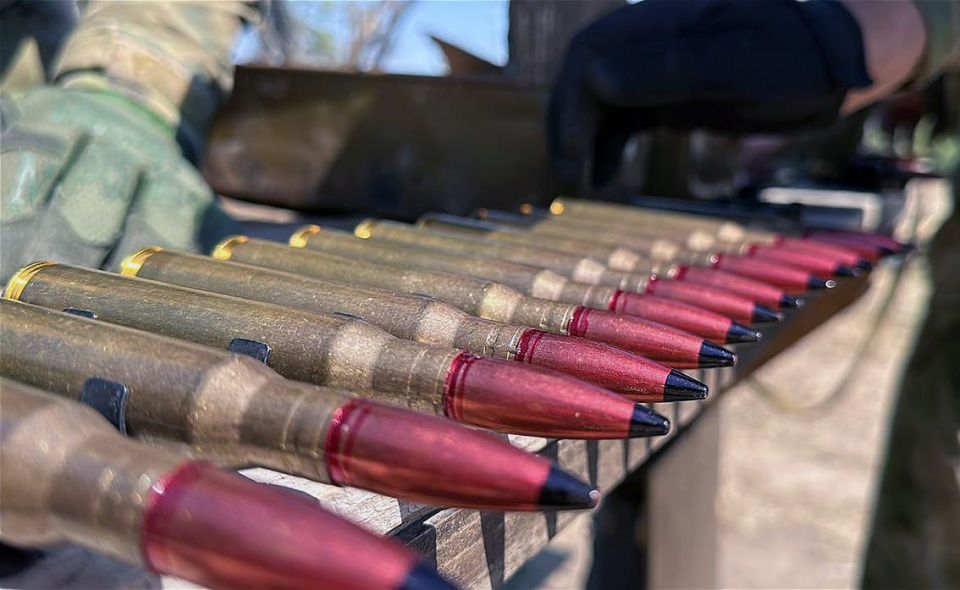 Пулемётчики спецназа Росгвардии провели тренировку под Мелитополем