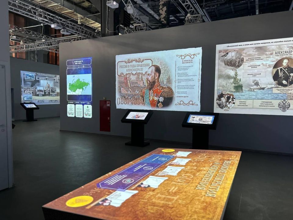 В мультимедийном парке «Россия – моя история» обновленная экспозиция, посвященная династии Романовых