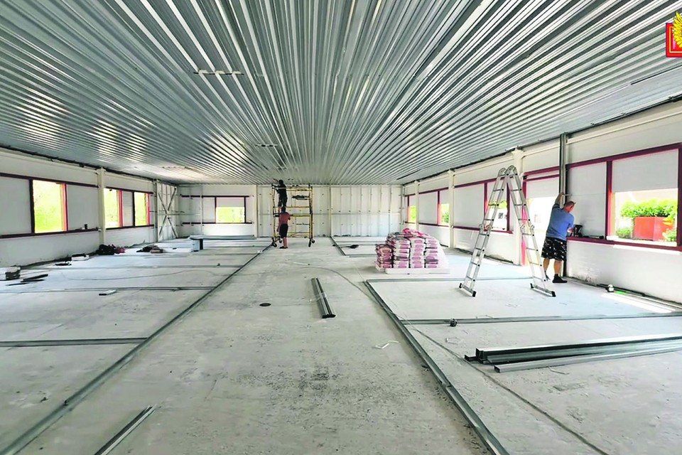 В Запорожской области строятся новые модульные амбулатории