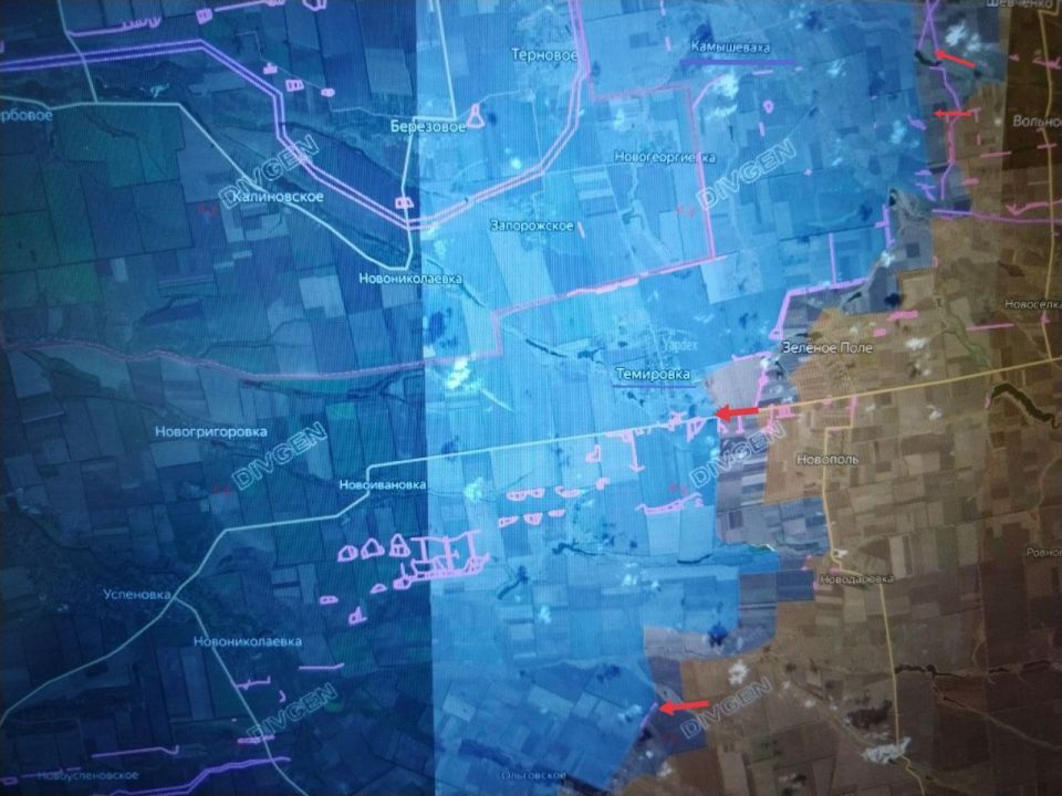 Российская армия продолжает наступать на Запорожском направлении