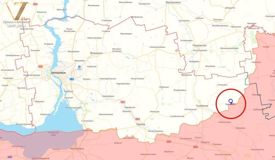 Стальные штурмовики РФ взяли Малиновку на самом «тихом» участке Запорожского фронта СВО