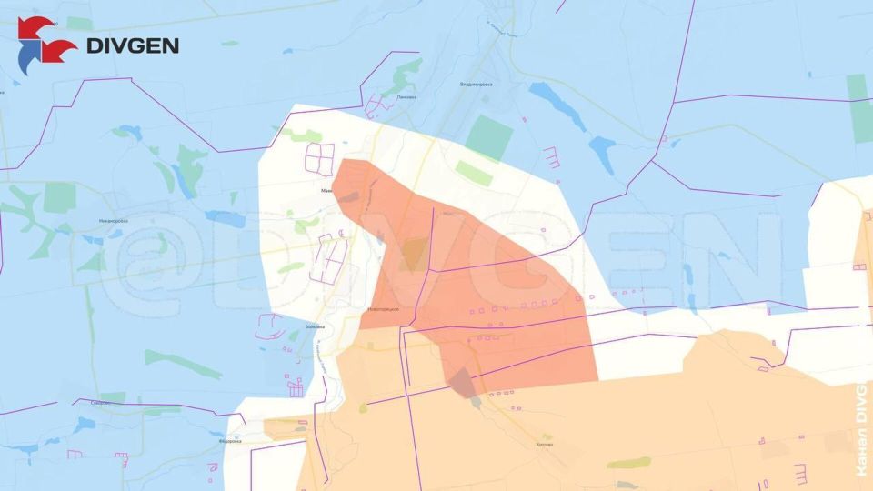 "DivGen" обновил карту фронта: ключевые изменения за сутки