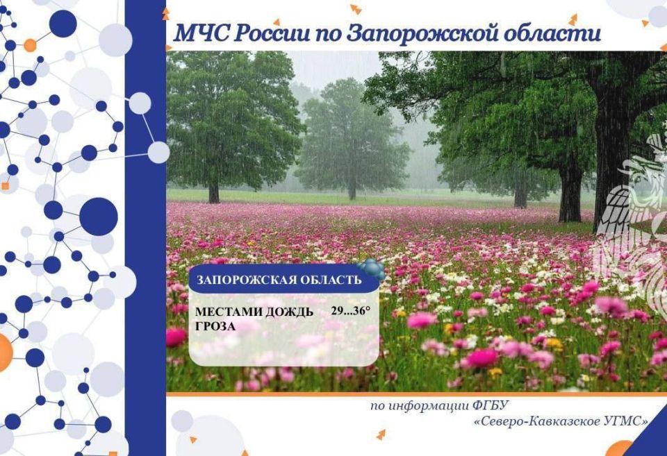 С 16 на 17 июля на территории региона ожидается: