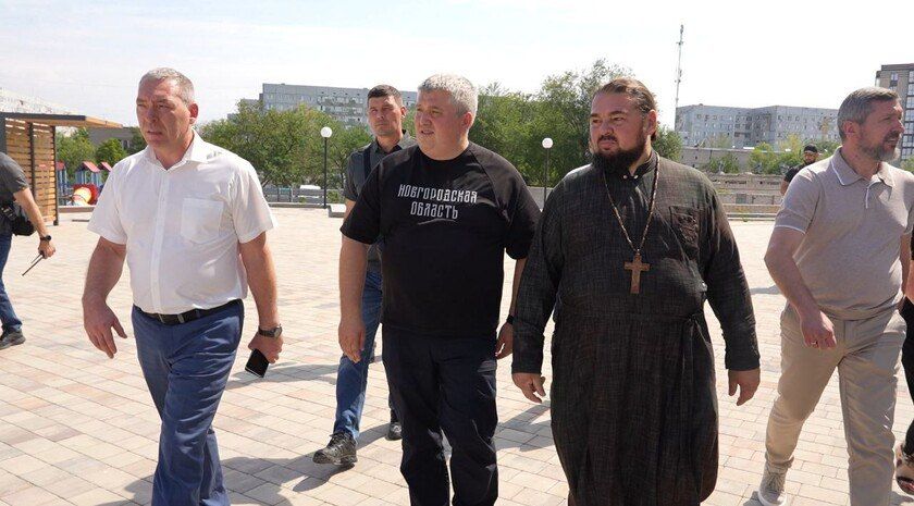 Врио губернатора Новгородской области посетил Энергодар