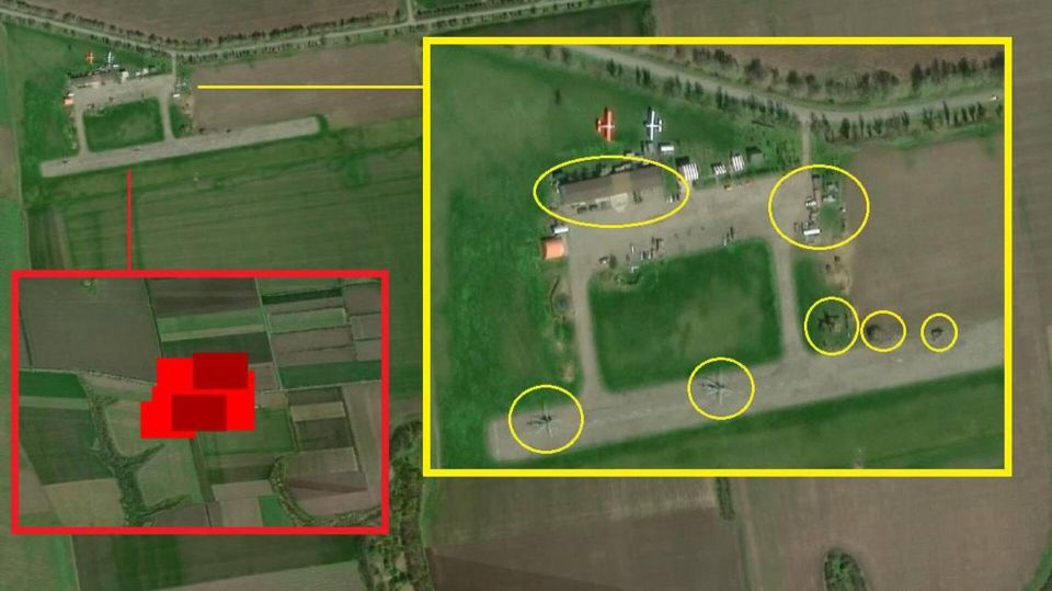 Аэродром "Орехово" в Днепропетровской области полыхал после ударов ВС РФ