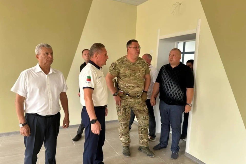 Замминистра строительства России посетил Запорожскую область