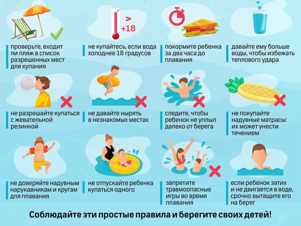 Пляжные опасности: защитите своего ребёнка