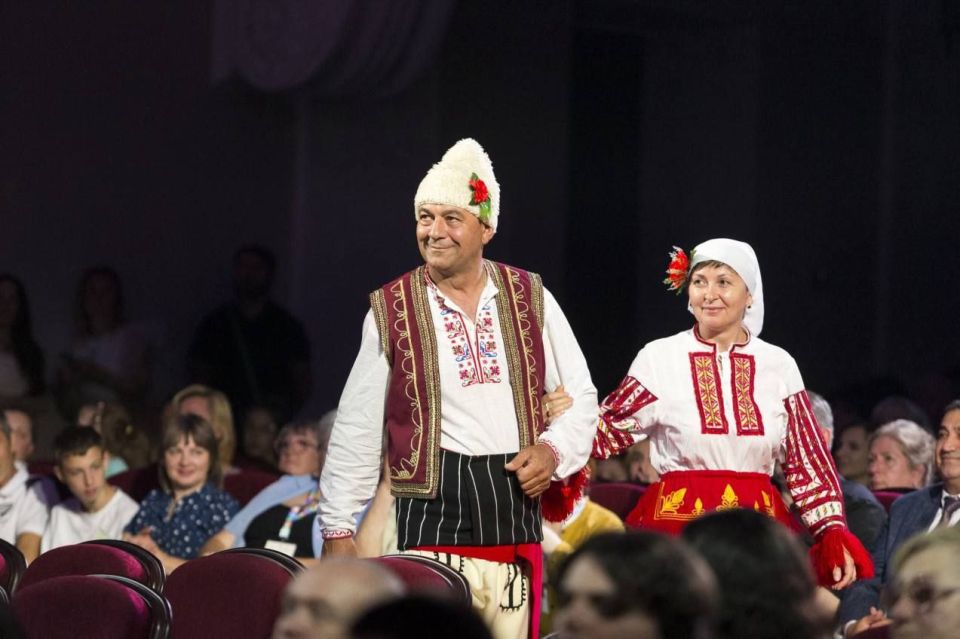 Супружеская пара из Запорожской области приняла участие в празднике «Жизнь семьи в любви и верности»