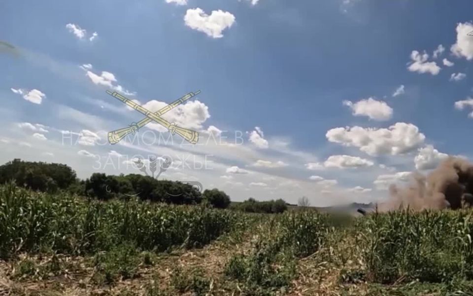 Чтоб не расслаблялись. ВС РФ накрыли позиции ВСУ реактивными снарядами «Ураган» в районе населённого пункта Темировка Запорожской области