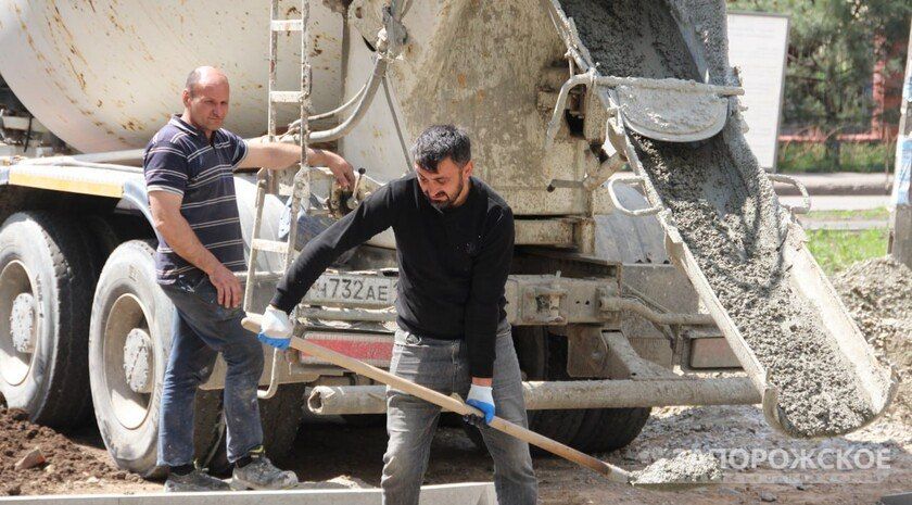 В Мелитополе стартовали работы по благоустройству улицы Кирова