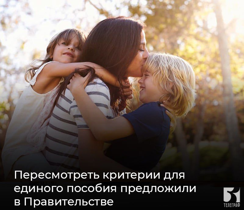 Пересмотреть критерии для единого пособия предложили в Правительстве