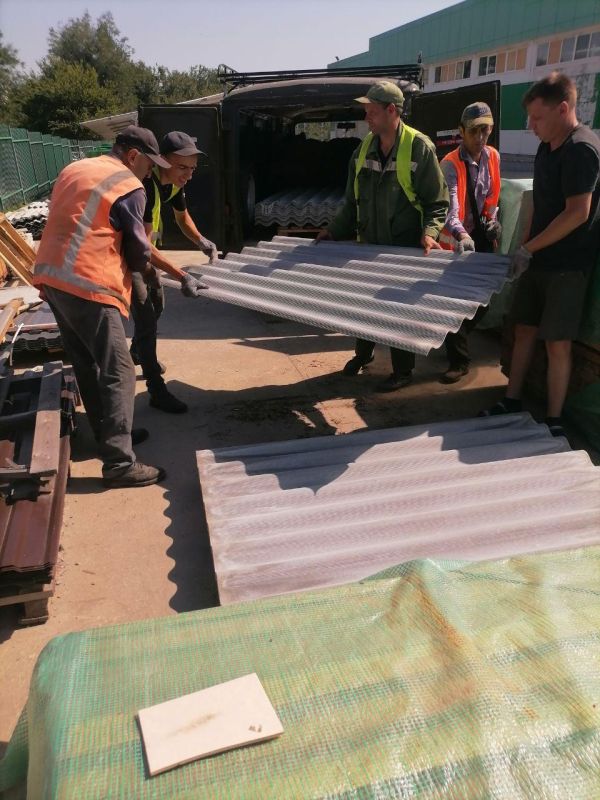 Карелия помогает восстанавливать Васильевку после обстрелов