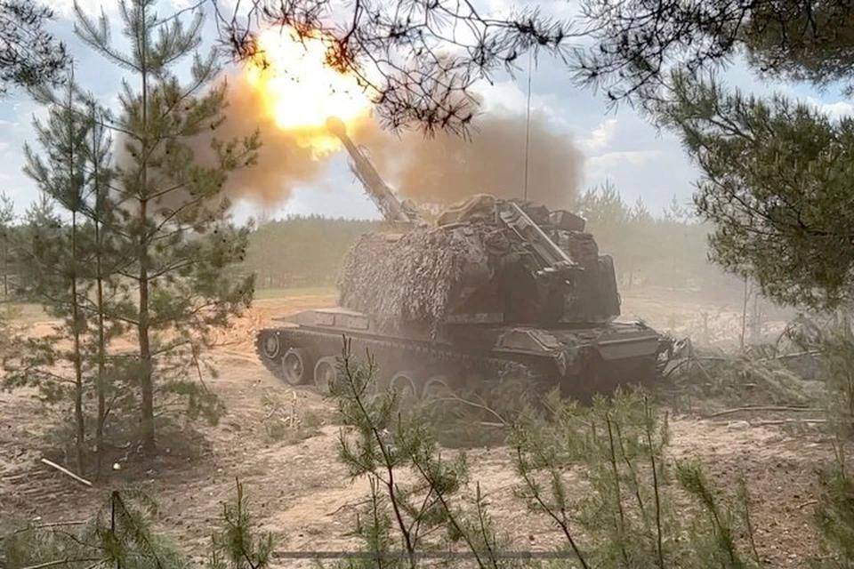 Самоходка «Мста-С» уничтожила украинских дроноводов в районе Гуляйполя