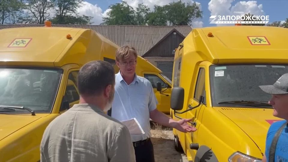 Запорожская область получила партию новых школьных автобусов