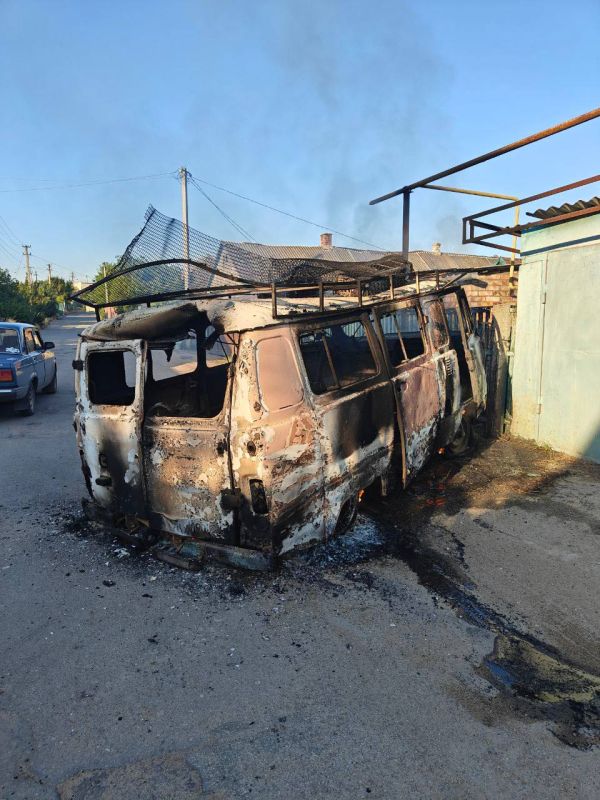 Родион Мирошник: Украинский дрон атаковал в Запорожской области машину «скорой помощи»