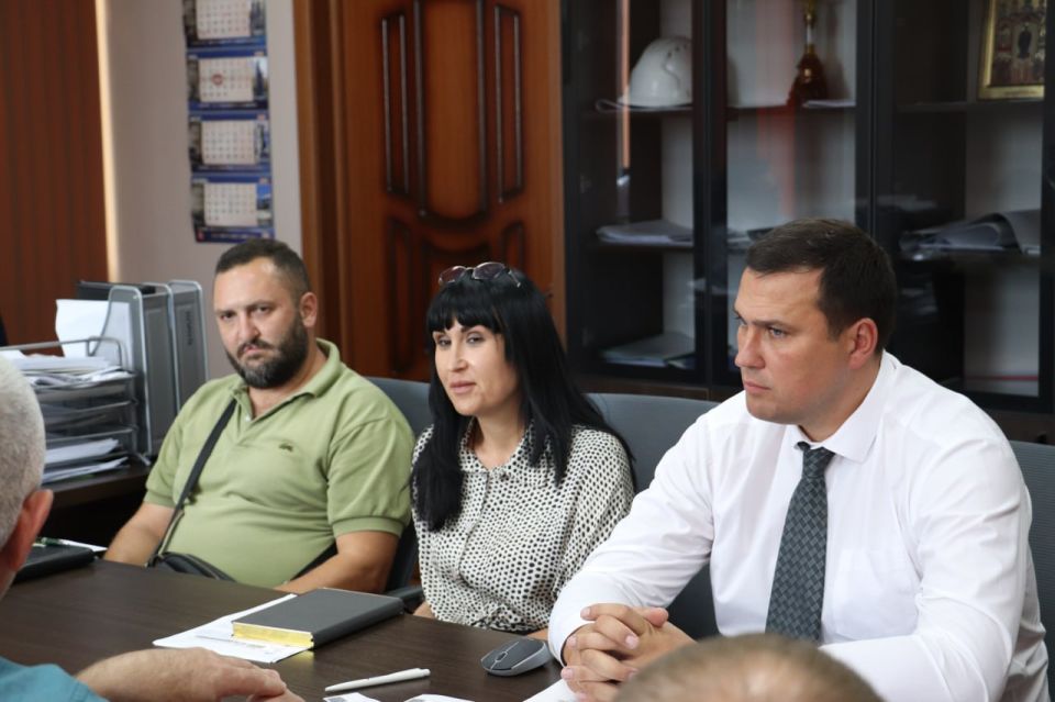 Провели встречу с промышленниками из Орловской области совместно с Минстроем и ЖКХ Запорожской области