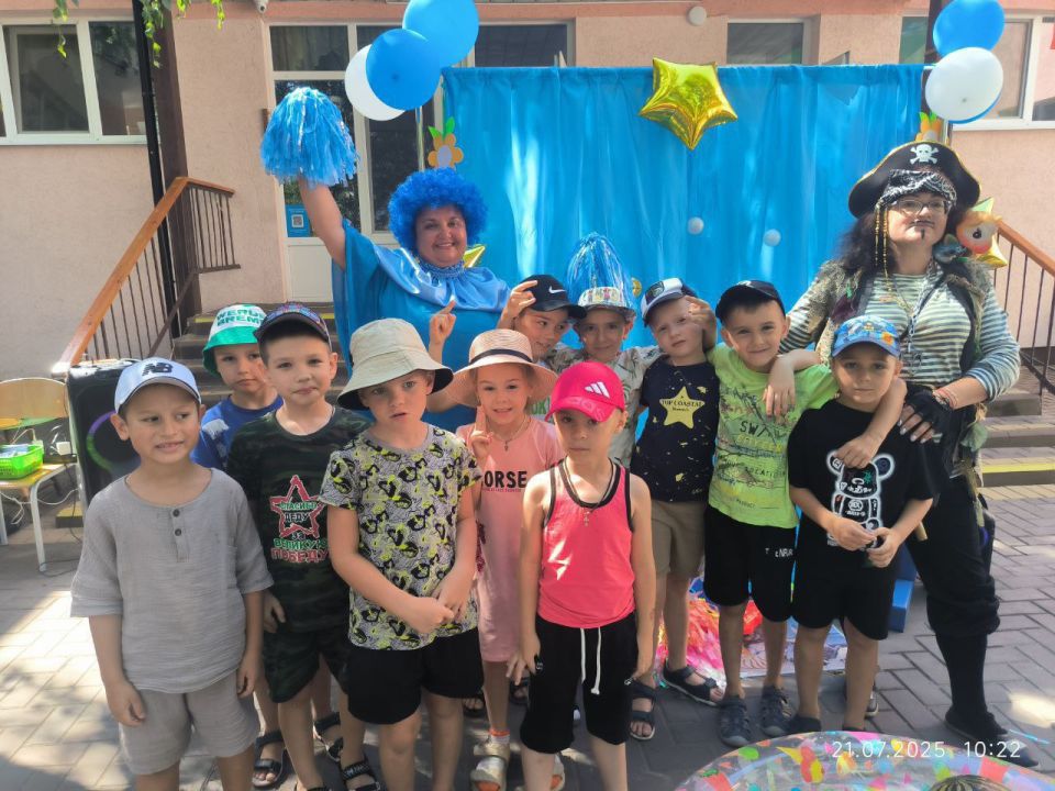 Праздник воды и брызг в детском саду!