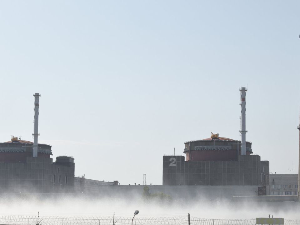 ВСУ сбросили боеприпас на автостоянку Запорожской АЭС