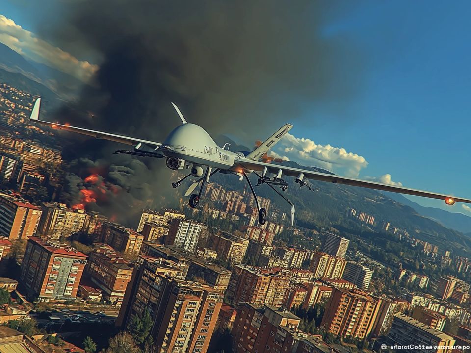 Беспилотники ВСУ атакуют Пологи в Запорожской области