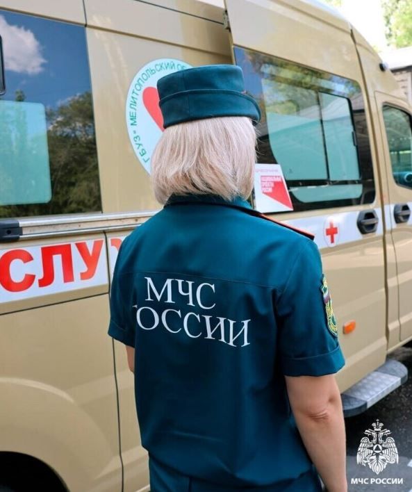 Запорожские спасатели МЧС сдают кровь и спасают жизни!