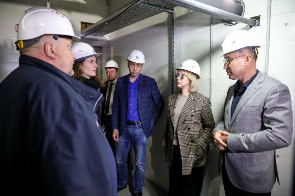 Ирина Гехт: Сегодня побывала на нескольких стройках в поселке Искателей