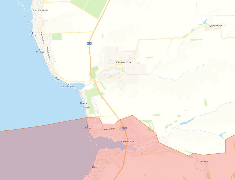 В сети появляется информация, что Русская армия движется в Запорожской области вдоль Днепра!