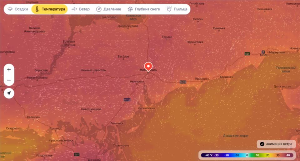 Жара до 40° накроет Запорожскую область в выходные