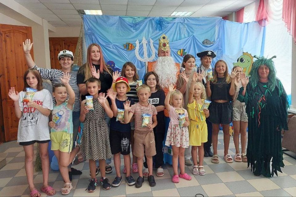 В Кирилловском Доме культуры прошла театрализованно-игровая программа «День Нептуна»