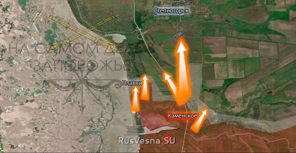 У ВСУ под Степногорском ситуация становится все хуже