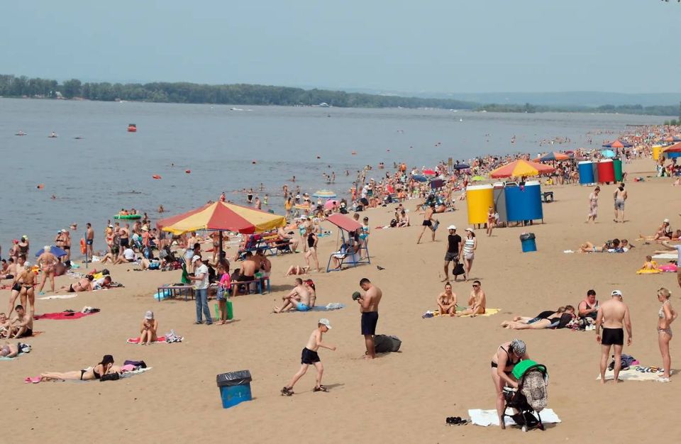 Пляжи Самары и Тольятти признаны непригодными для купания