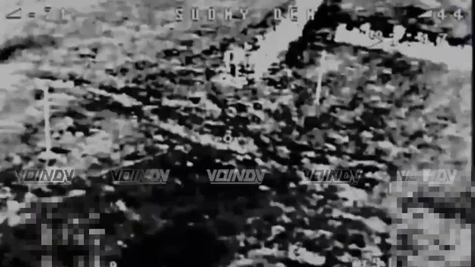 Операторы БЛА 35 армии группировки войск "Восток" уничтожили пункт временной дислокации и управления БЛА ВСУ в Запорожской области