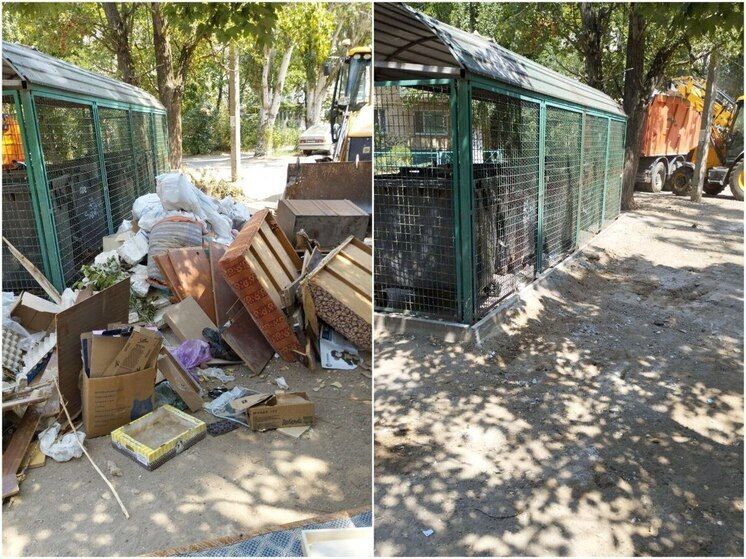 В Мелитополе ликвидируют стихийные свалки