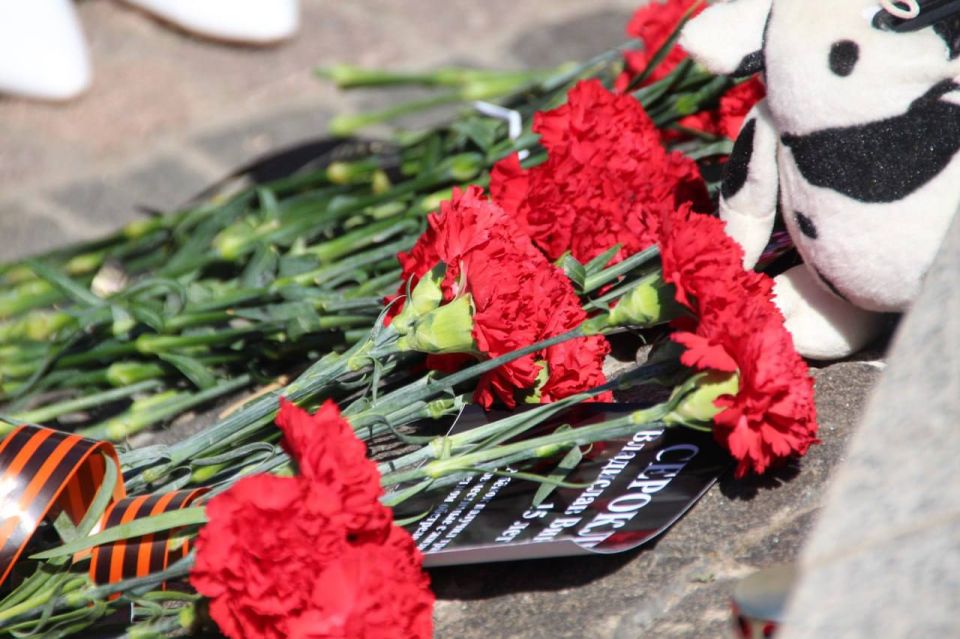 В Мелитополе почтили память детей – жертв войны в Донбассе