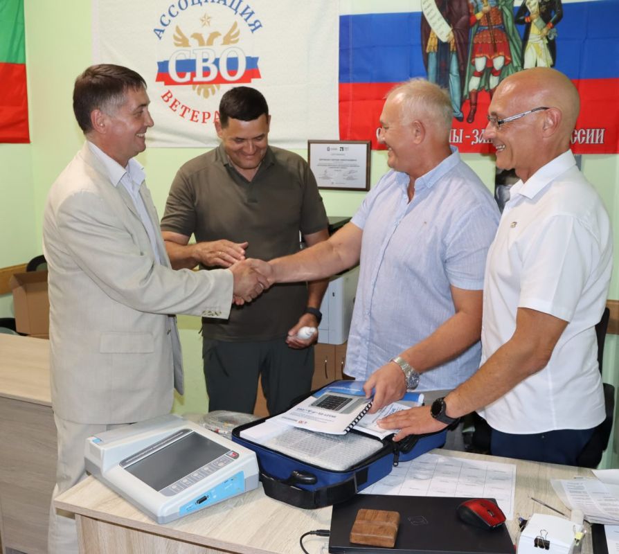 Тверская область передала современные электрокардиографы медицинским учреждениям Запорожской области