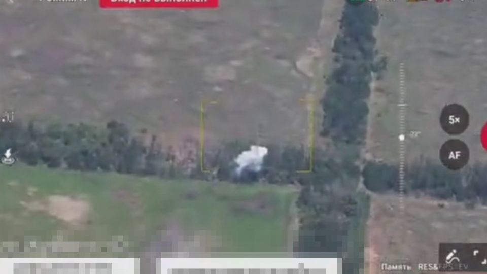 Артиллеристы показали уничтожение огневых позиций ВСУ у Гуляйполя