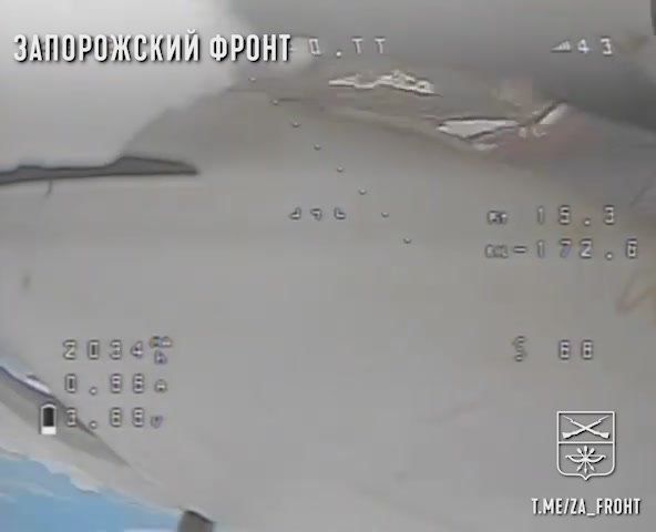 Перехват развед БпЛА ВСУ. ЗАПОРОЖСКИЙ ФРОНТ