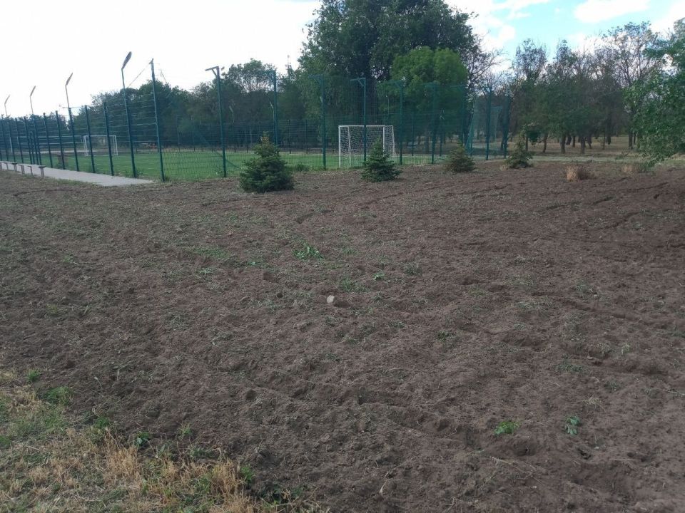 Облагораживание территорий в селе Ефремовка