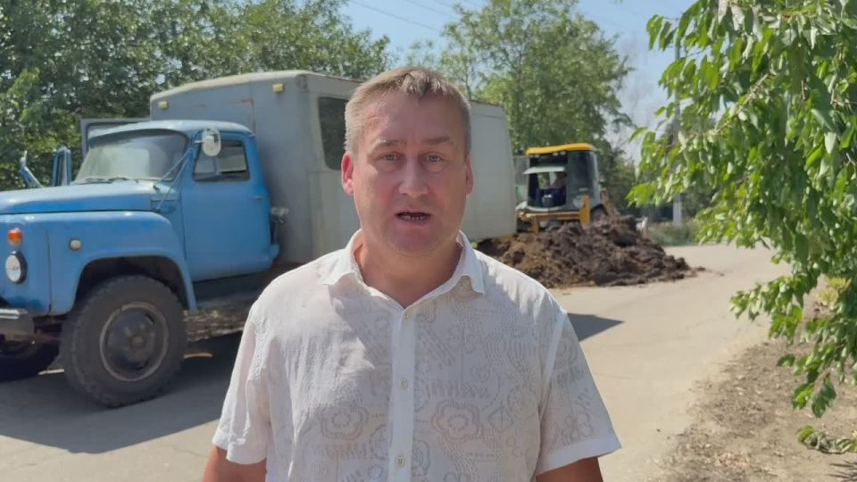 Глава Акимовского муниципального округа Александр Трудоношин держит на личном контроле вопрос восстановления водоснабжения на территории района