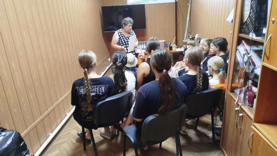 В селе Осипенко прошла встреча на тему "Антитерроризм детям"