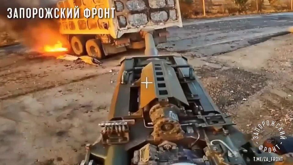 Уничтожение украинской М777 в Запорожской области
