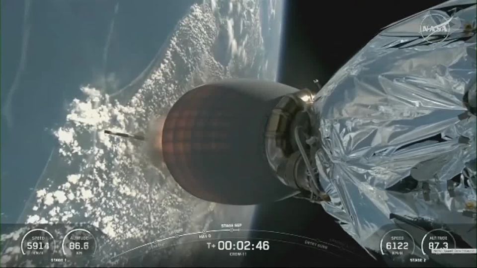 SpaceX � NASA ��������� ������������ ������ Dragon Falcon 9 Crew-11 �� ������������� ����������� �������