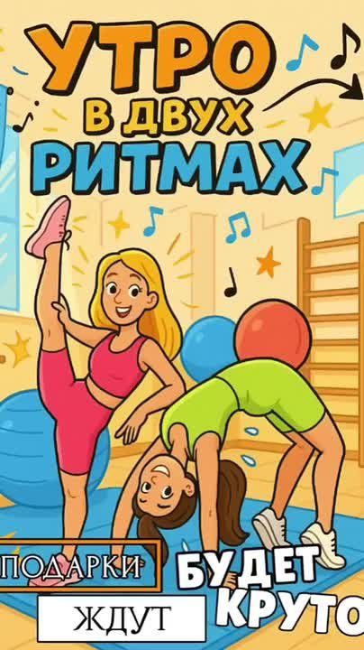 «Утро в двух ритмах» — зарядка, объединяющая поколения!
