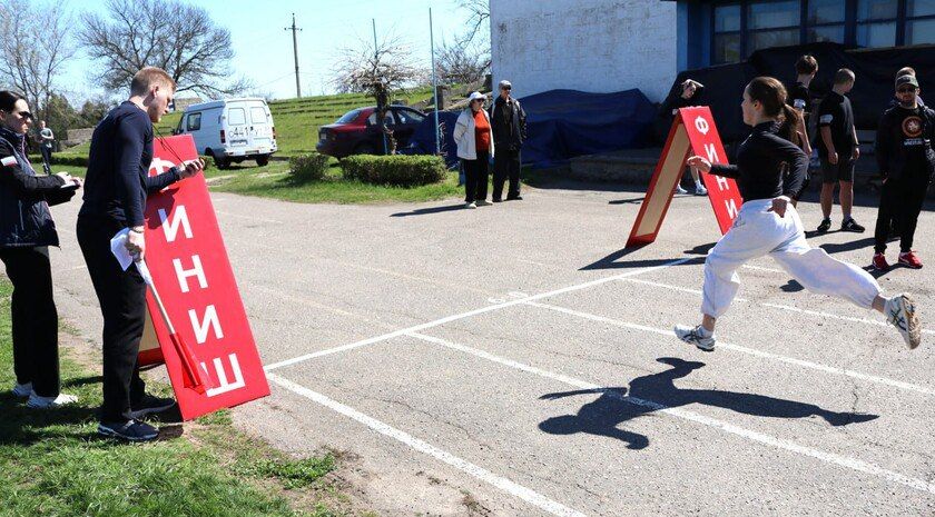 Региональный этап Всероссийского марафона «Земля Спорта» прошел в Акимовке
