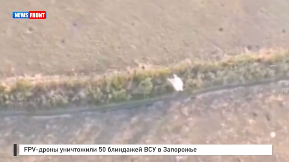 FPV-дроны уничтожили 50 блиндажей ВСУ в Запорожье