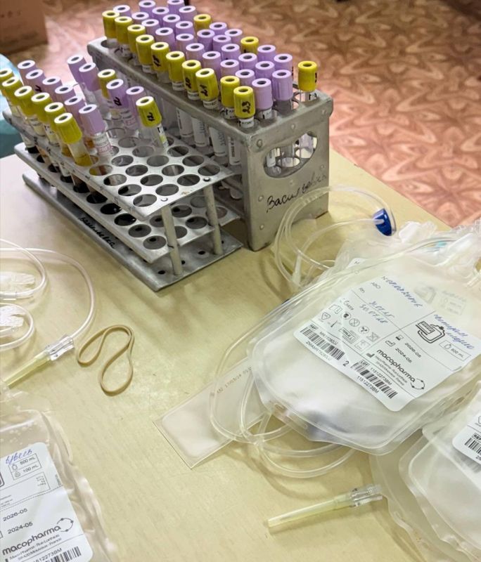 В Медико-санитарной части №145 ЮОМЦ ФМБА России вновь прошла донорская акция