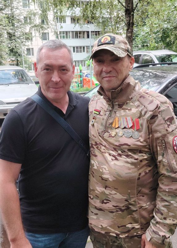 Максим Пухов: Неожиданная и долгожданная встреча с боевым товарищем