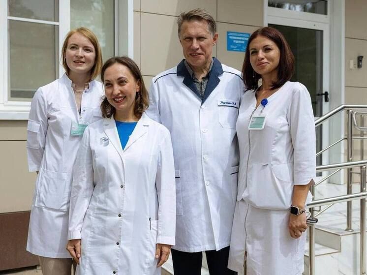 Министр здравоохранения РФ Михаил Мурашко посетил Запорожскую область с рабочим визитом